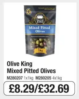 Makro Olive King Mixed Pitted Olives offer
