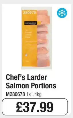 Makro Chef's Larder Salmon Portions offer