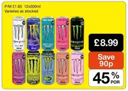 Makro Monster Energy Drink offer