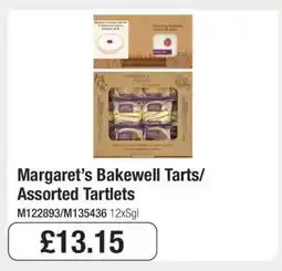 Makro Margaret’s Bakewell Tarts/Assorted Tartlets offer