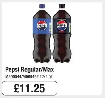Makro Pepsi Regular/Max offer