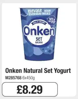 Makro Onken Natural Set Yogurt offer
