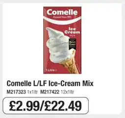 Makro Comelle L/LF Ice-Cream Mix offer