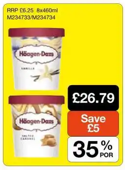 Makro Häagen-Dazs Ice Cream offer