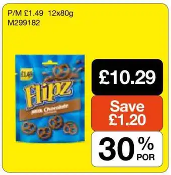 Makro Flipz Milk Chocolate offer