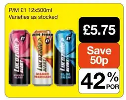 Makro Lucozade Energy Drink offer