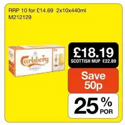 Makro CARLSBERG EXPORT offer