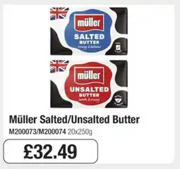Makro Muller Salted/Unsalted Butter offer