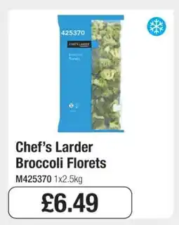 Makro Chef’s Larder Broccoli Florets offer