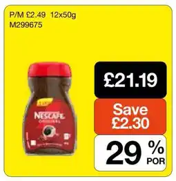 Makro Nescafe Original offer