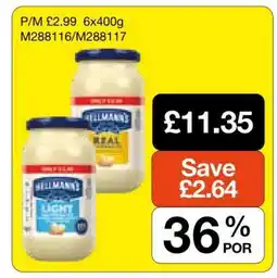 Makro Hellmann’s Mayonnaise offer