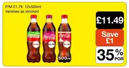 Makro Coca-Cola 12x500ml offer