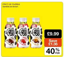 Makro Müller Milk Drinks offer