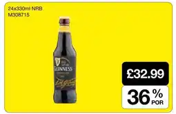 Makro Guinness 24x330ml NRB offer