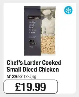 Makro Chef’s Larder Cooked Small Diced Chicken offer