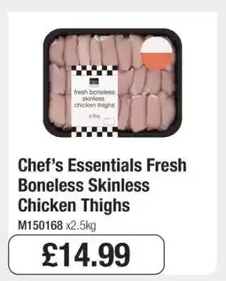 Makro Chef’s Essentials Fresh Boneless Skinless Chicken Thighs offer