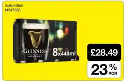 Makro Guinness Draught 8x440ml offer