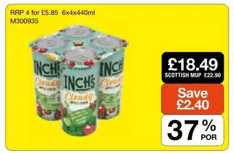 Makro Inch's Cloudy Apple Cider offer