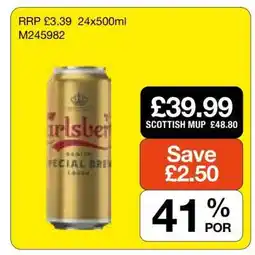 Makro Carlsberg Special Brew Lager offer