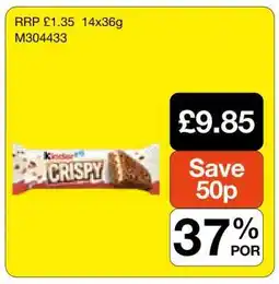 Makro Kinder Bueno Crispy offer