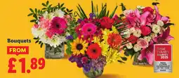 Lidl Bouquets offer