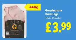 Lidl Gressingham Duck Legs offer