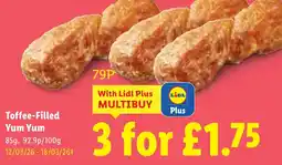 Lidl Toffee-Filled Yum Yum offer