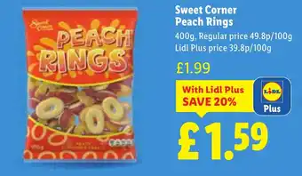 Sweet Corner Peach Rings