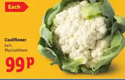 Lidl Cauliflower offer