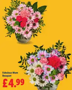 Lidl Fabulous Mum Bouquet offer