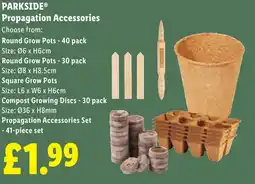 Lidl PARKSIDE Propagation Accessories offer