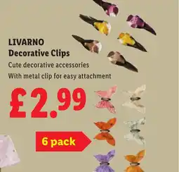 Lidl LIVARNO Decorative Clips offer