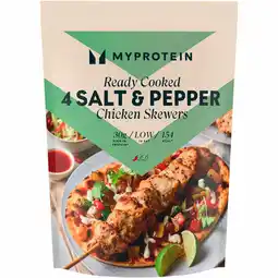 Iceland MyProtein Salt & Pepper Chicken Skewers 520g offer