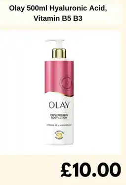 Sainsbury's Olay Hyaluronic Acid, Vitamin B5 B3 offer