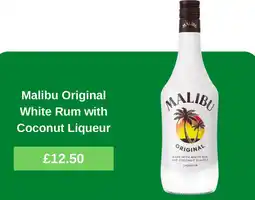 Morrisons Malibu Original White Rum with Coconut Liqueur offer
