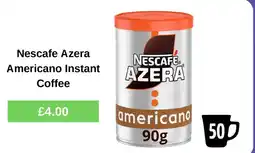Morrisons Nescafe Azera Americano Instant Coffee offer
