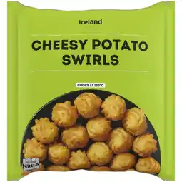 Iceland Iceland Cheesy Potato Swirls 450g offer