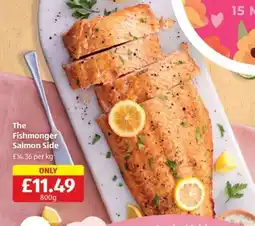 Aldi The Fishmonger Salmon Side offer
