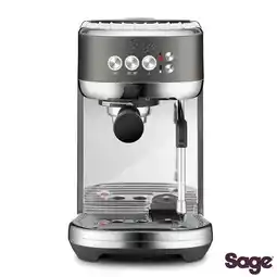 Costco Sage Bambino Plus Pump Espresso Coffee Machine in Black Stainless Steel, SES500BST offer