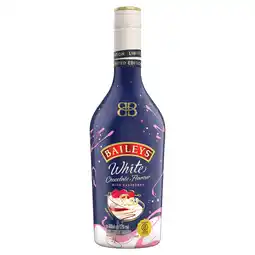 Iceland Baileys White Chocolate Flavour with Raspberry Liqueur 17% vol 50cl offer