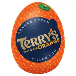 Iceland Terry's Chocolate Orange Cream Filled Egg 34g offer