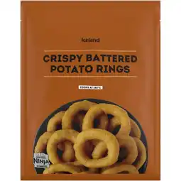 Iceland Iceland Crispy Battered Potato Rings 320g offer