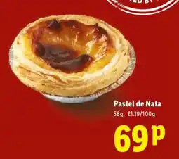 Lidl Pastel de Nata offer