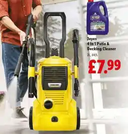 Lidl Jeyes 4 in 1 Patio & Decking Cleaner offer