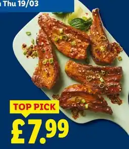 Lidl Top Pick Chicken Wings offer