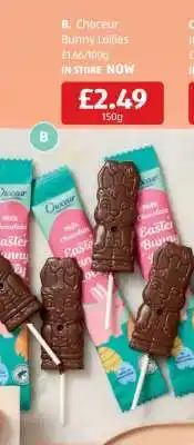 Aldi Choceur Bunny Lollies offer