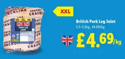Lidl British Pork Leg Joint offer