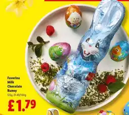 Lidl Favorina Milk Chocolate Bunny offer