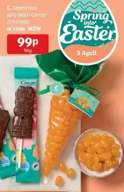 Aldi Dominion Jelly Bean Carrot offer