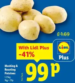 Lidl Mashing & Roasting Potatoes offer
